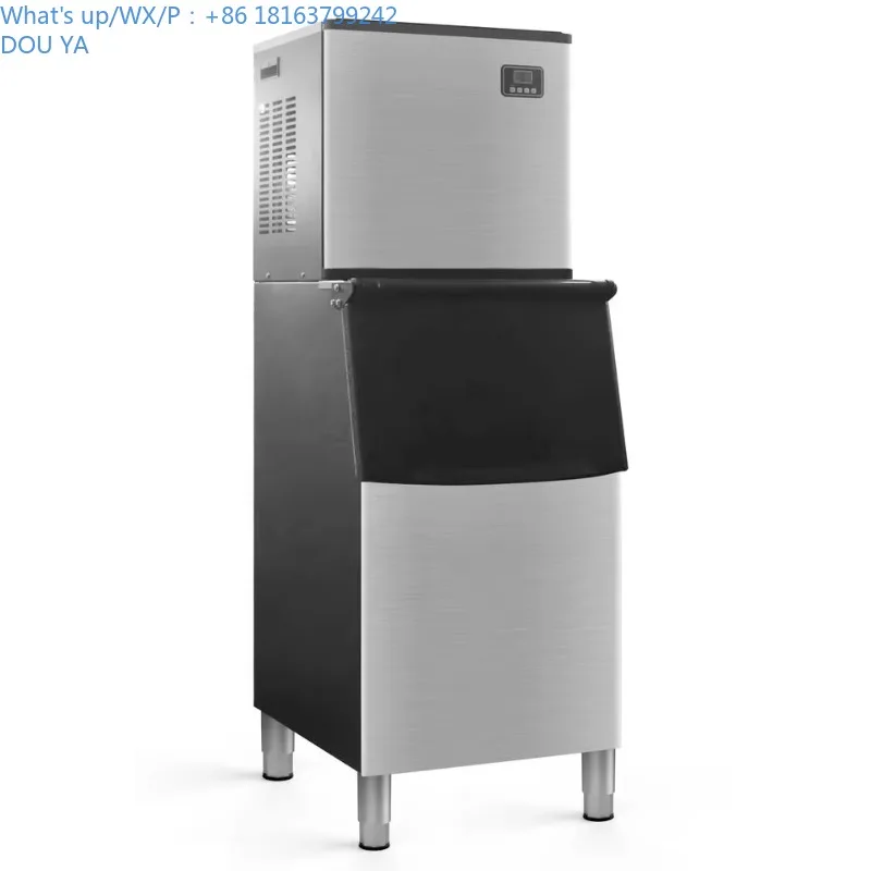 

200kg 500kg Crystal Cube Ice Maker Home Commercial air Cooled Water Cube Ice Making Machine