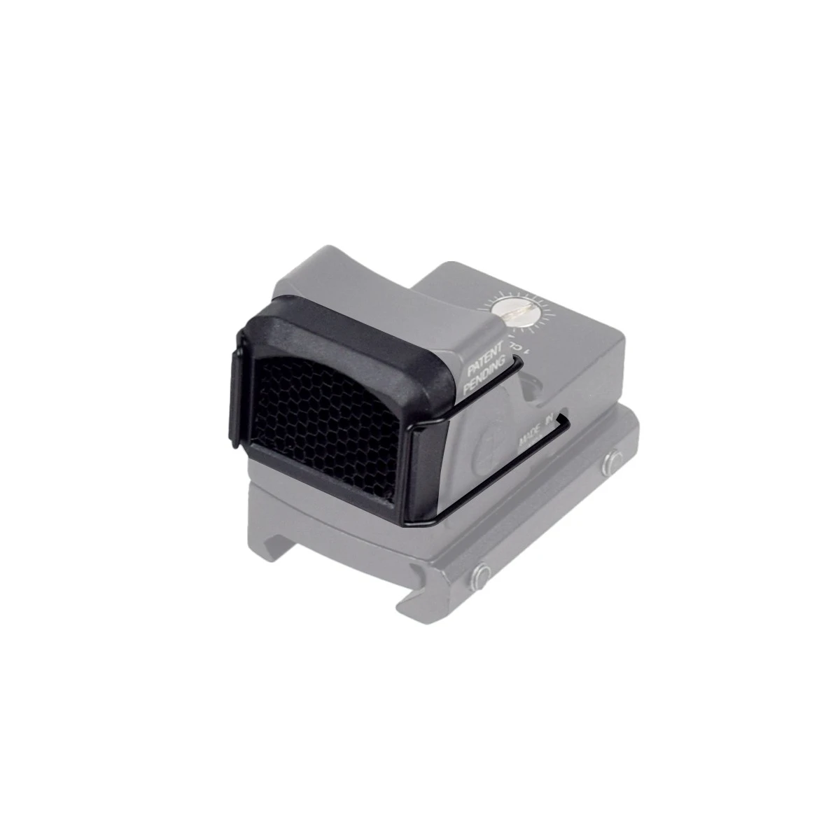 Anti-Reflection Device Killflash Protective Lens Honeycomb Metal Mesh Protector Cover For RMR Red Dot Sight Scope Protector Cap view 2