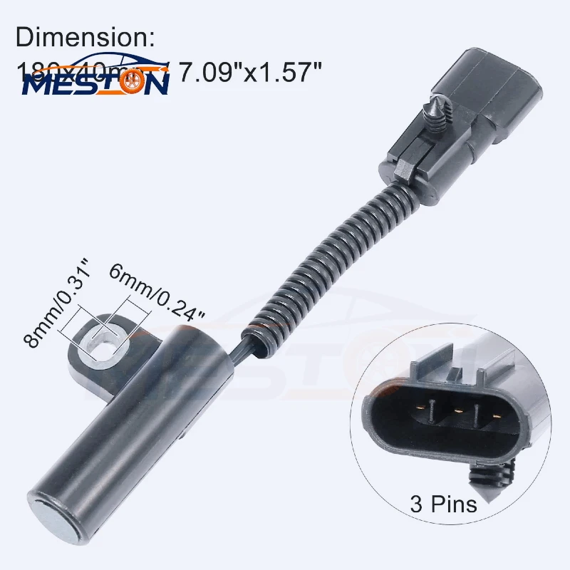 Nuevo Sensor de Posición del Cigüeñal para Chrysler Cirrus Sebring Dodge Avenger Stratus OEM 4609077 4807083 4807083 4609083