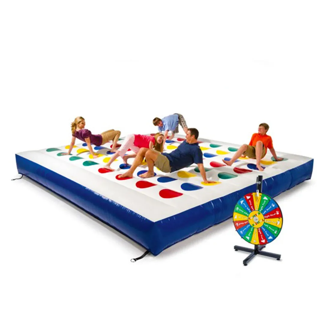 

Ultimate Rental Inflatable Chess Bouncy Board Game Human Pretzel Inflatable Twister Game For Sale