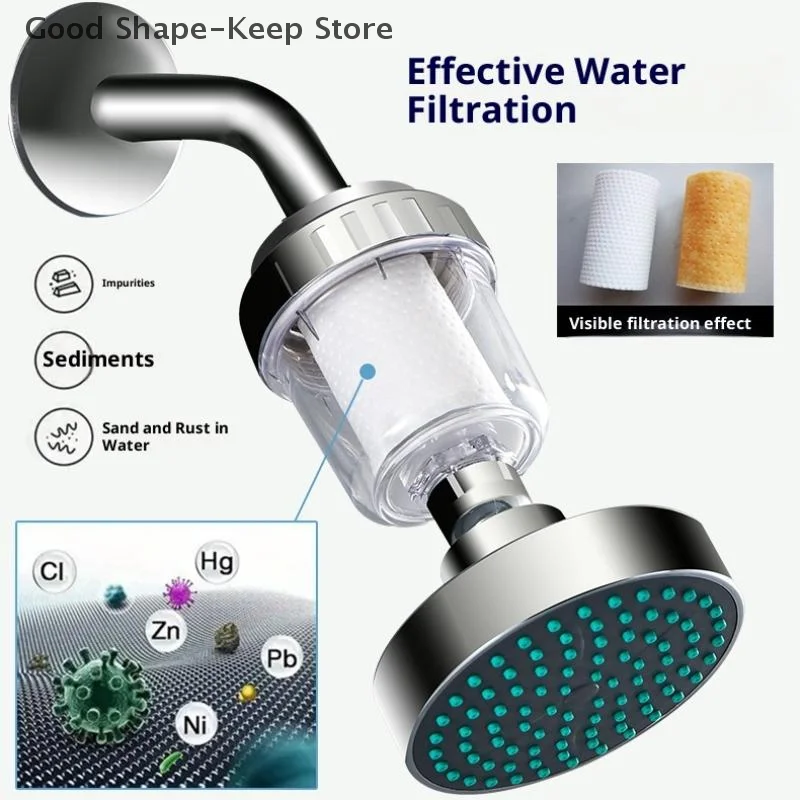 منقي مخرج المياه بفلتر قطن PP، مجموعة صنبور عالمية قطعة واحدة للحمام المنزلي والمطبخ