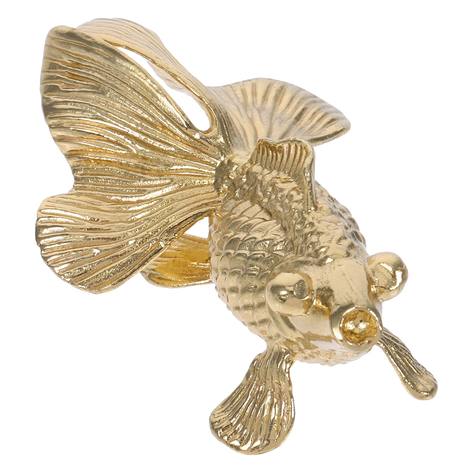 Dresser for Closet Brass Goldfish Handle Drawer Knobs Cabinet Decorative Golden Pull Handles