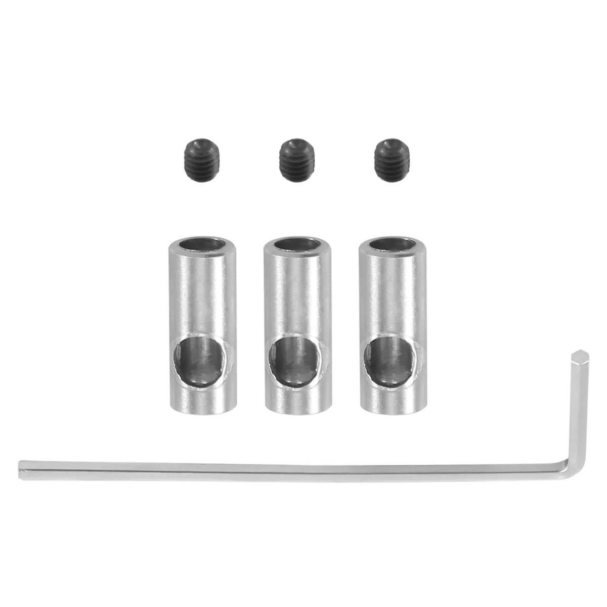 3 pezzi asse motore da 3,17 mm a 5 mm cambio su manicotto adattatore albero per modello RC auto barca aereo 3650 550 540 MotorN03R