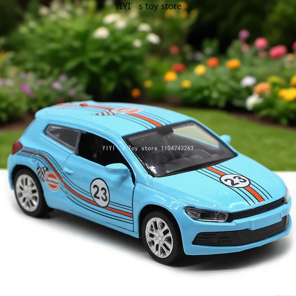 

1:32 Volkswagen Sportage Track Edition, alloy rebound car model, high-end decorations, car children's toys 25