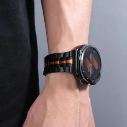 Stainless Steel Strap For Samsung Galaxy Watch Ultra 7 47mm Business Men Band For SAMSUNG GALAXY ULTRA 47MM Curved End Bracelet