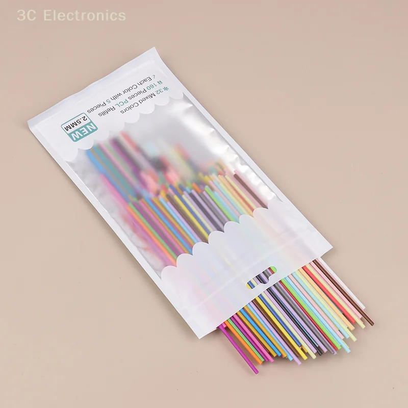 

portable22/25/32 Colors 2.5mm 3D Pen Filament Refills Replace Accessories For Low Temperature Children Kids Printing Pen