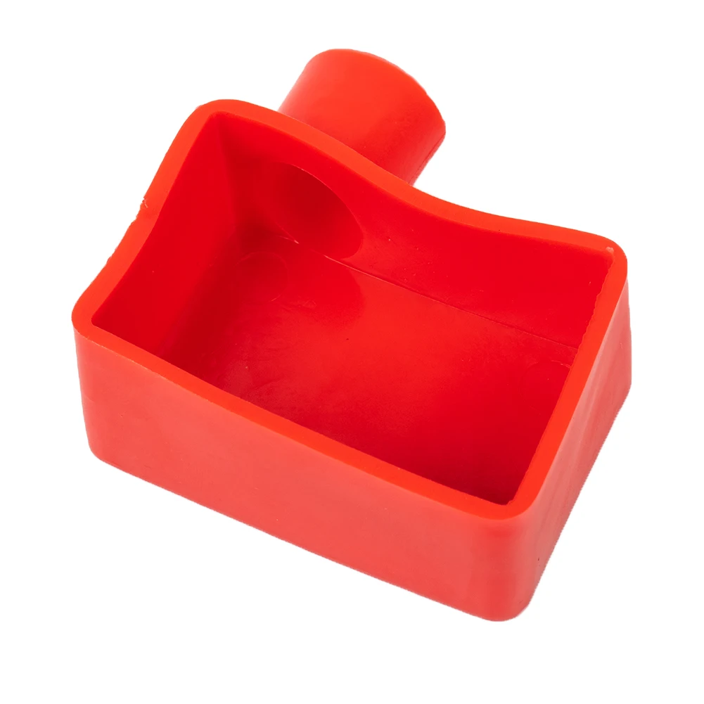 0 0 0 0 2 قطعة بطارية السيارة الطرفية يغطي بطارية السيارة محطة عازل موصلات الأسلاك غطاء تغليف المطاط الأسود والأحمر