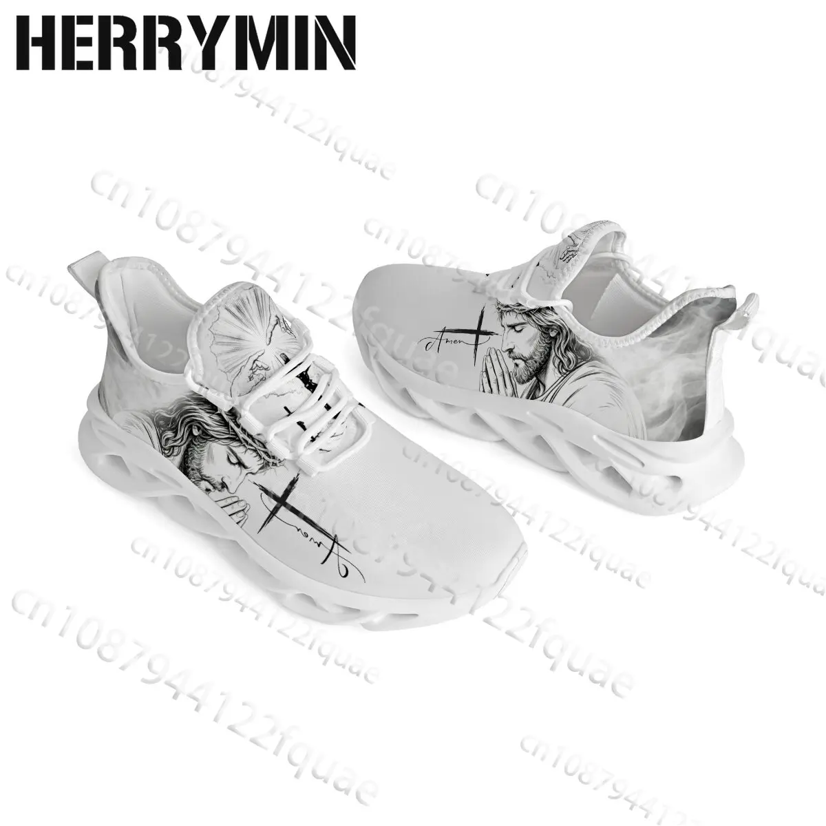 Famous Jesus Man Woman Non-Slip Wear-Resistant Basketball Shoes High Quality Fashion Minimalist Trendy Walking Sneaker