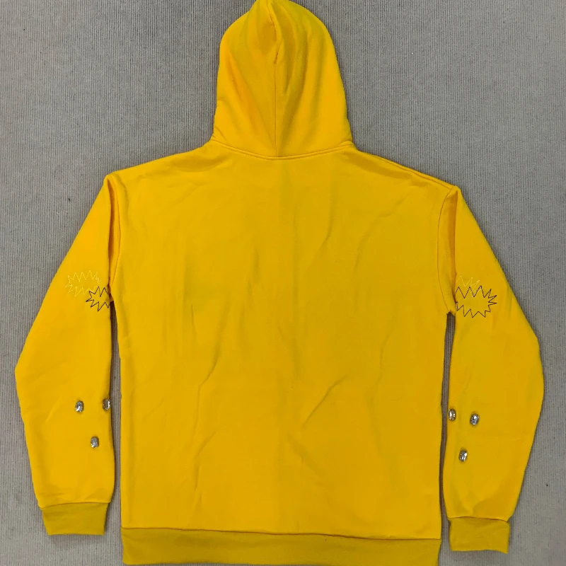 เสื้อฮู้ดดี้สไตล์ฮิปฮอป แนวสตรีทแฟชั่น แขนยาว แต่งซิป ปักลายเพชร สไตล์ยุโรปอเมริกา สำหรับฤดูใบไม้ร่วงและฤดูหนาว