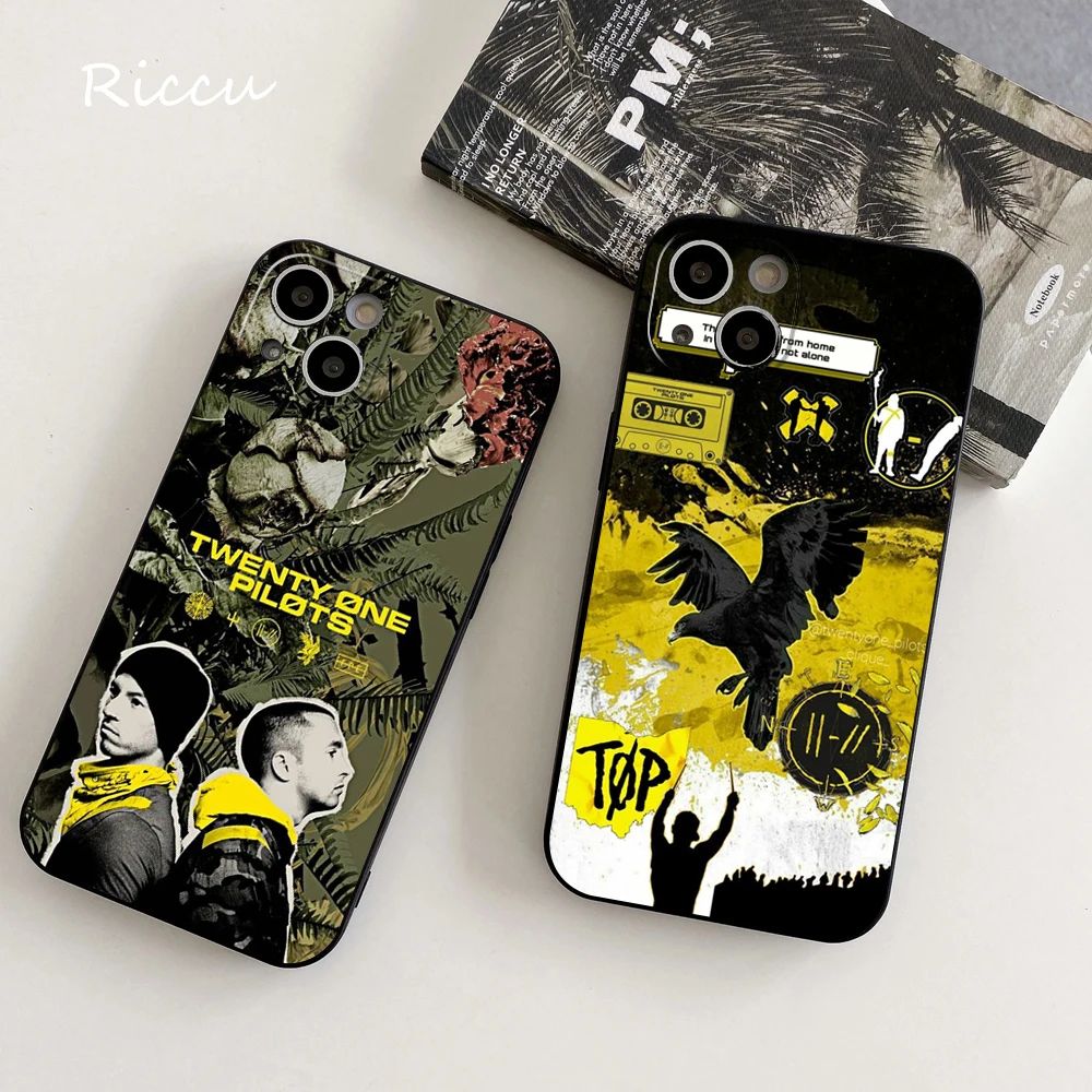 For iphone 13 Phone Case 14 11 12 Pro 8 7 14 Plus X Pro 14 MAX 13 MINI XR XS iphone 14 13 Soft Twenty One Pilots Phone Covers