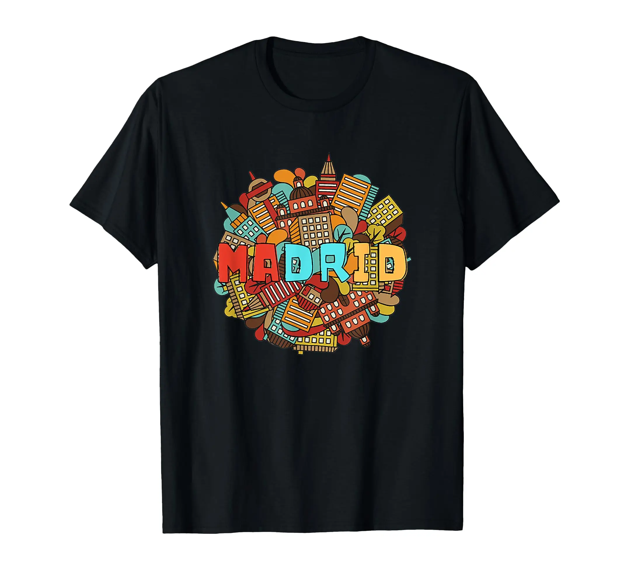 City of Madrid Spain For Reminders Pride Classic Logo T Shirt and Stickers, Unisex Adult T Shirt Collection