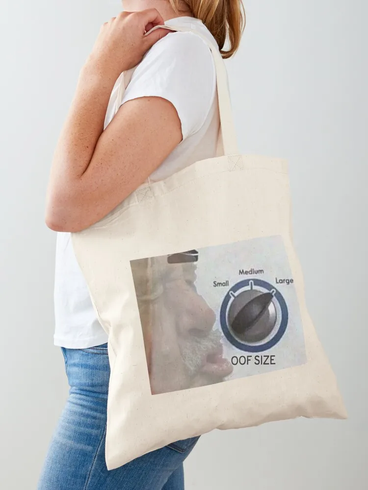 

OOF Size Large Meme Tote Bag Eco bag shopping trolley bag Customizable tote tote men's