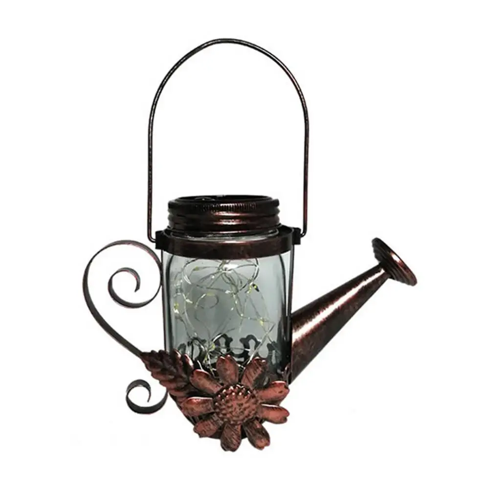 Solar Lawn Light 20 LED Vintage Wrought Iron Pathway Solar Lamp Outdoor Light Lawn Lamp Courtyard Garden Decorative Lighting