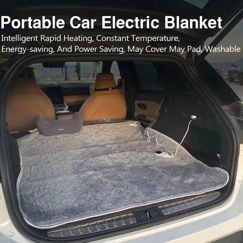 

12V Car Electric Heating Blanket For Camping Trucks Off-Road Vehicles Heating Pads For Caravan Camper Van SUVs Trucks