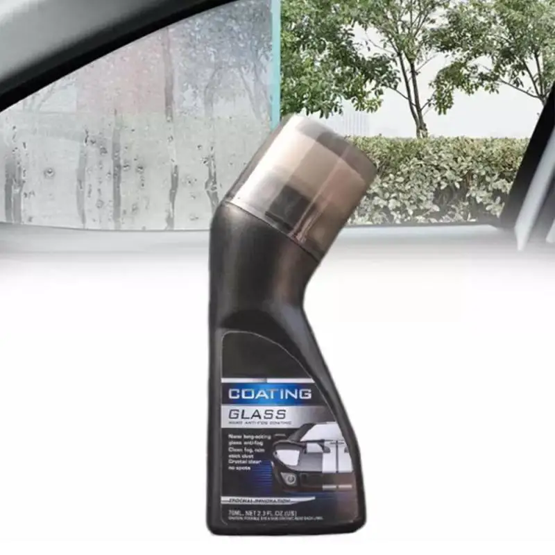 Agente desembaçador de janela de carro 30ml, agente de desembaçamento à prova d'água para para para-brisa de carro, ferramenta de cuidados de carro altamente eficiente para rv, sedan de carro pequeno