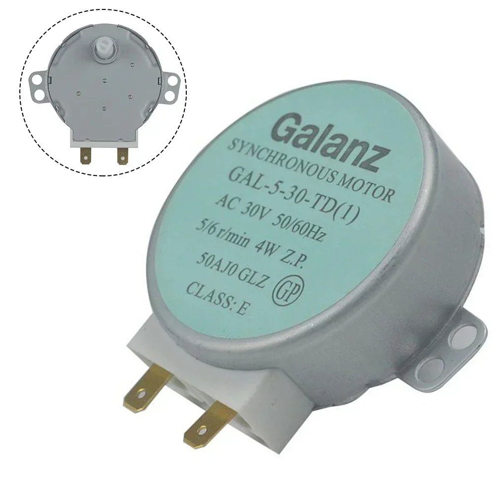 Motore Giradischi Motore 1,5 cm Lunghezza 30 V 4 W Accessori Apparecchiature Elettriche Per GAL-5-30-TD Microonde 1 Pz