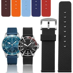 Universal Quick Release Interface Rubber Watch Strap 18/19/20/21/22/23/24mm Waterproof Silicone Watchband