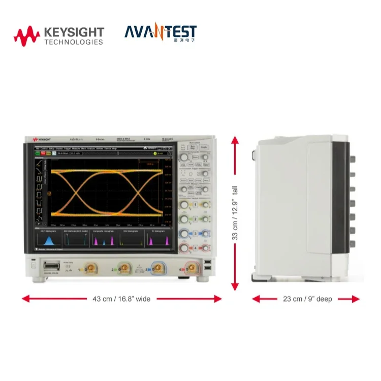 Keysight DSOS204A Digital Storage Oscilloscope 2 GHz Memory 10 Bit Analog-to-Digital Converter