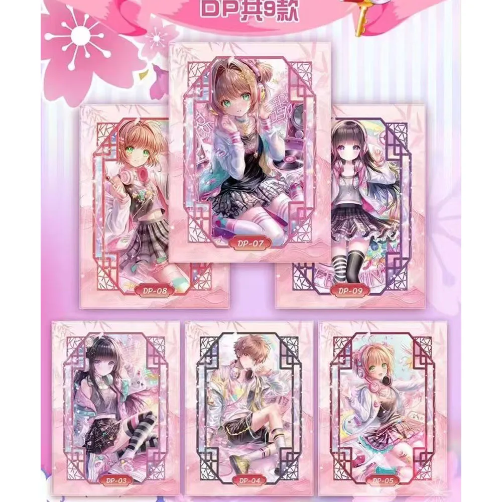 Wholesale Card Captor Sakura card Anime Goddess Story Collection QR SP Rare Anime Character collect Card Children's Game Toy