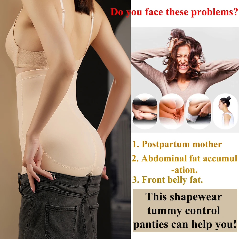 Hoge Taille Body Shaper Buik Controle Slipje Verminderen En Vormgeven Ondergoed Vrouwen Afslanken Shapewear Panty