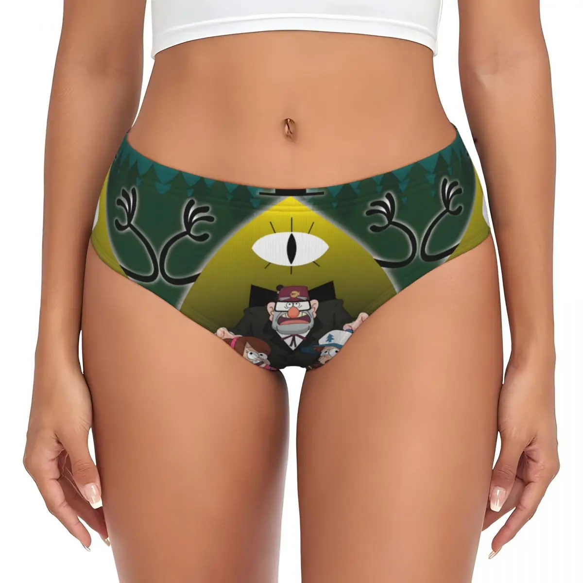 مخصص النساء الجاذبية يقع الكرتون سراويل الراحة أنيمي مضحك ملخصات الملابس الداخلية