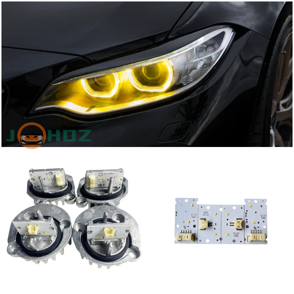 JHDZ Yellow Angel Eyes DRL Board Modules For BMW 2 Series F23 F22 M2  M235i M235iX M240i  M240iX Xenon