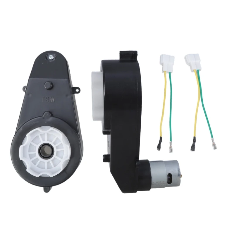 

2PCS RS550 Drive System with Couplers for Children's Ride On Vehicle Upgrades