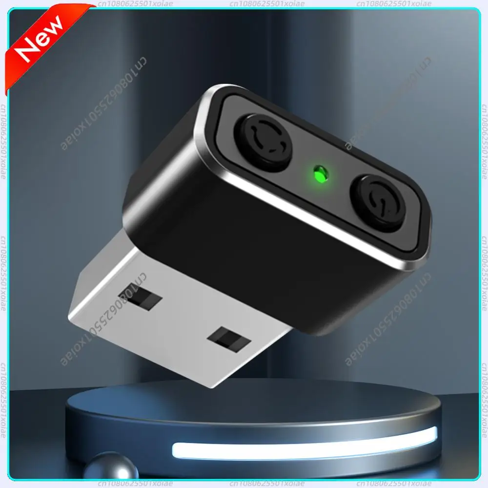 Mini Automatic Mouse Jiggler Mover Undetectable USB Automatic Move Cursor Plug and Play with ON/OFF Indicator Light for Computer