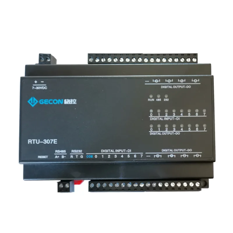 

RTU-307E 8DI8DO combined control system Modbus RTU protocol serial port RS485 232 digital input and output