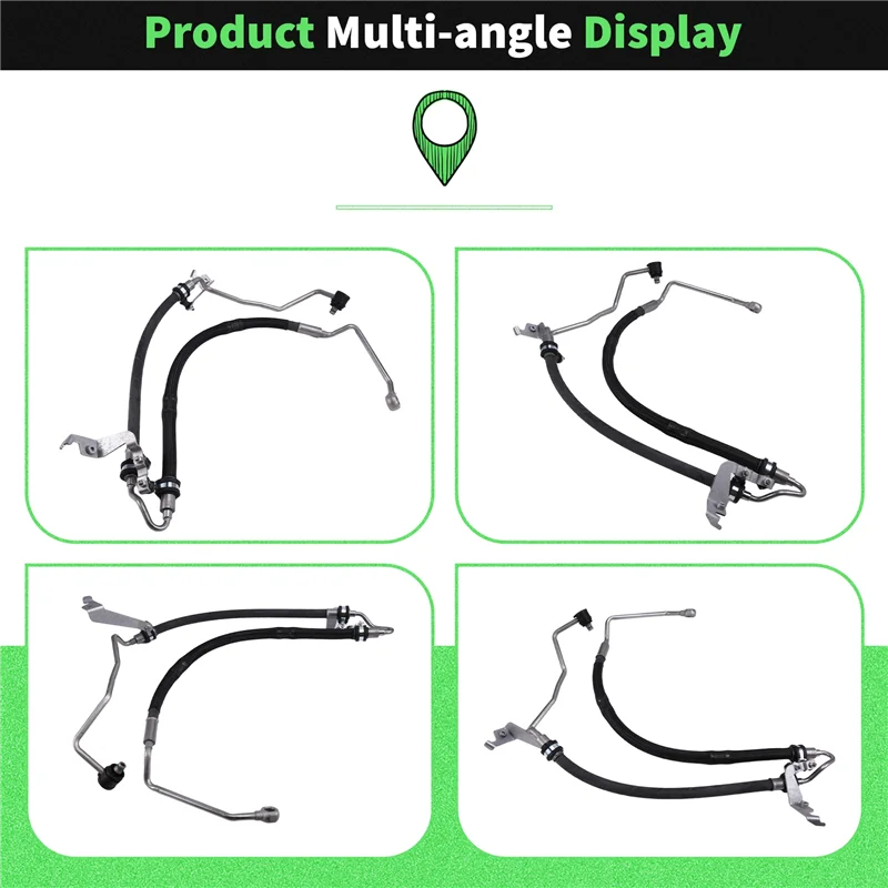 

32413450593 Шланг гидроусилителя рулевого управления для BMW X3 E83 Шланг высокого давления рулевого управления с левым рулем