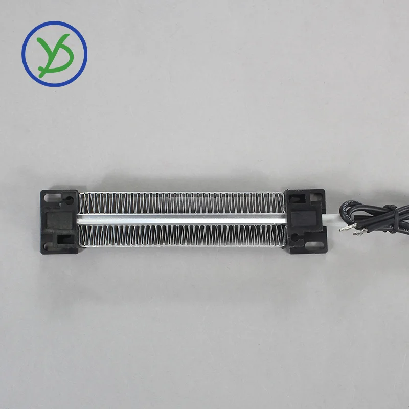 24V 200W AC DC Insulated PTC ceramic air heater constant temperature heating element 96A1 140*32*26mm