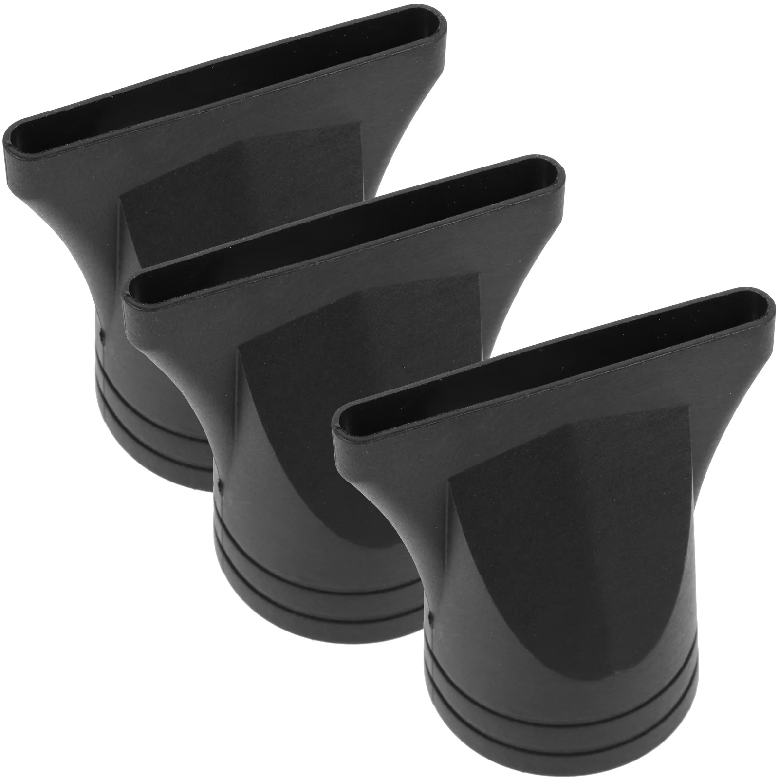 3 Pcs Diffuser Hair Dryer Nozzle Man Blow Diffusers Plastic Universal Concentrator