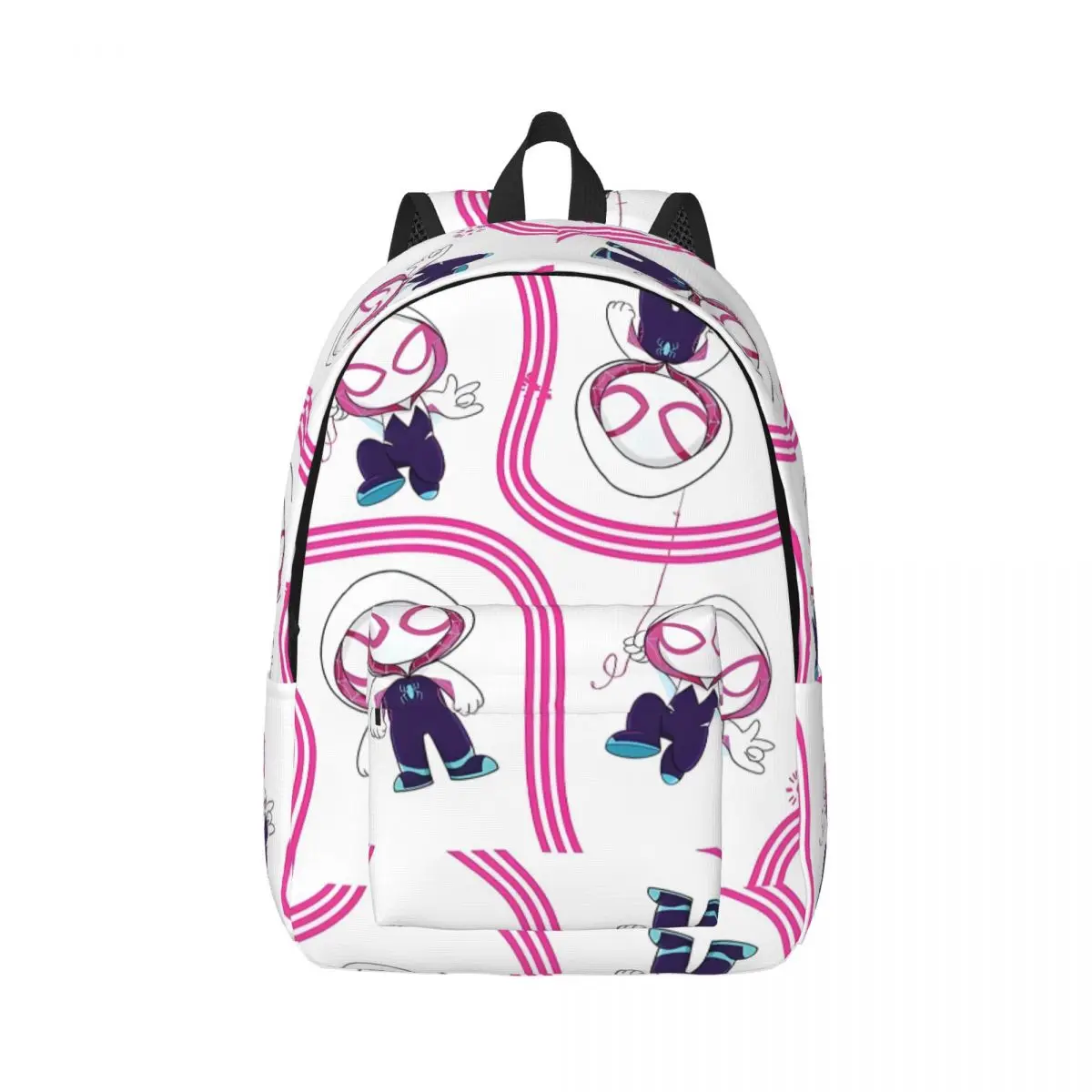 Cute Spider Ghost Gwen Backpack for Men Women Fashion Student Business Daypack College Shoulder Bag