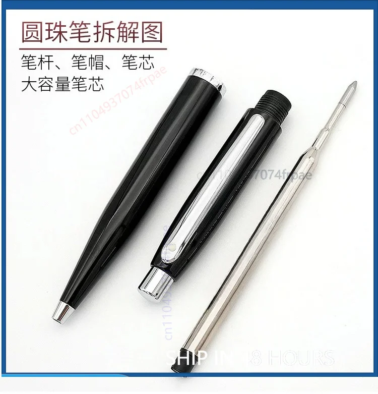 For Sheaffer Retractable Metal Ball Pen 0.7mm Bullet Point Pen Adult Office Document Signature Daily Writing Gift Stationery