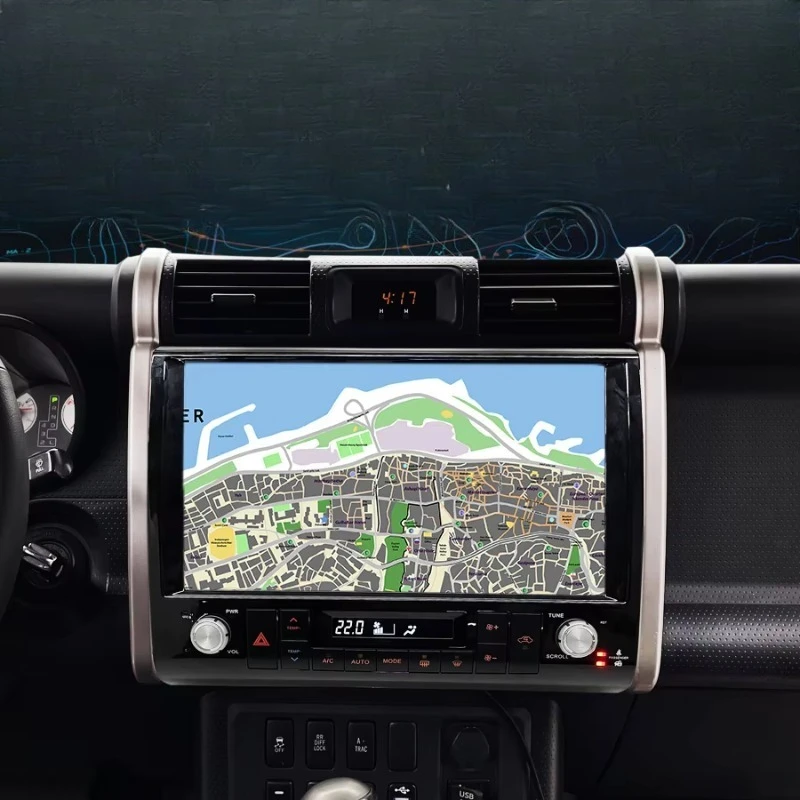 Navirider Carplay Car Radio for  FJ Cruiser 2007-2012 Android 13 Touch Screen Multimedia Player  Navigation Stereo 4G
