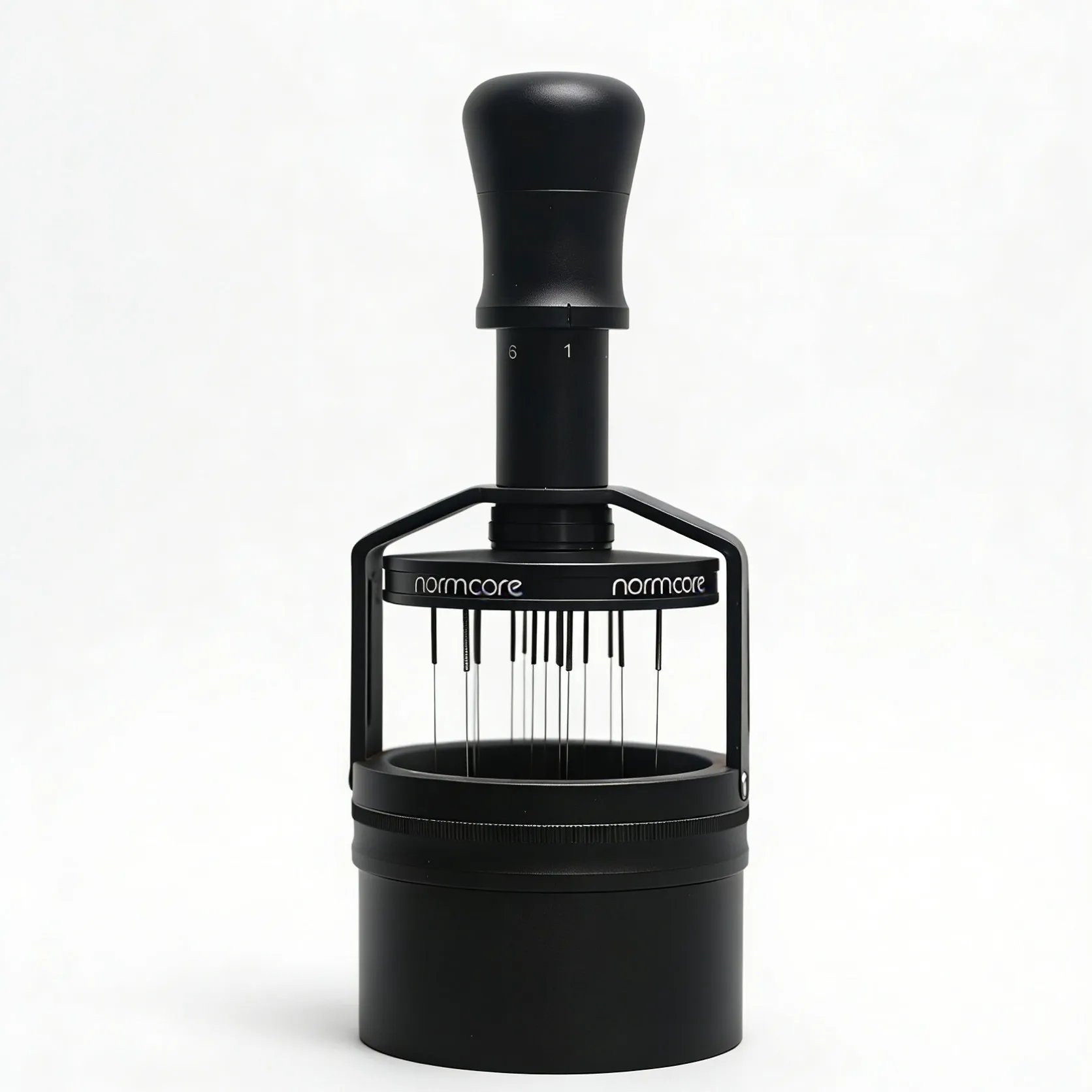Normcore Rotating Coffee Distribution Needle Adjustable Espresso Stirrer Tamper For Home Barista Coffee Making