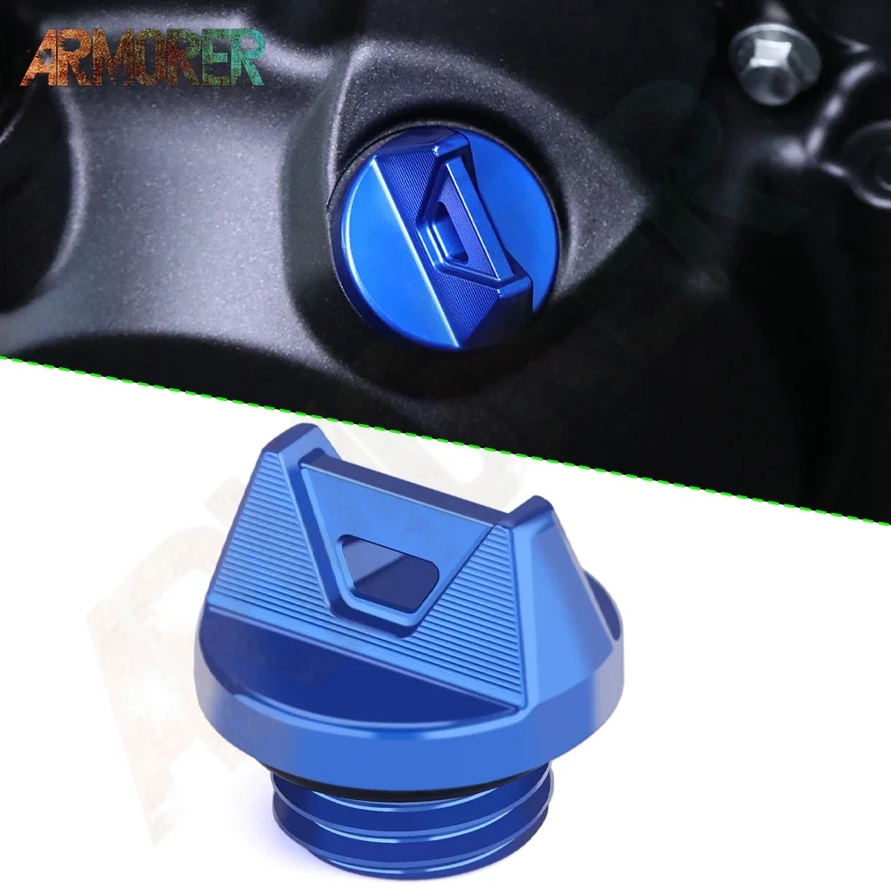 

Motorcycle Accessories CNC Aluminum Engine Oil Cap Oil Filler Cap Cover M20X2.5 For Ducati Desert X DesertX Diavel V4 diavel