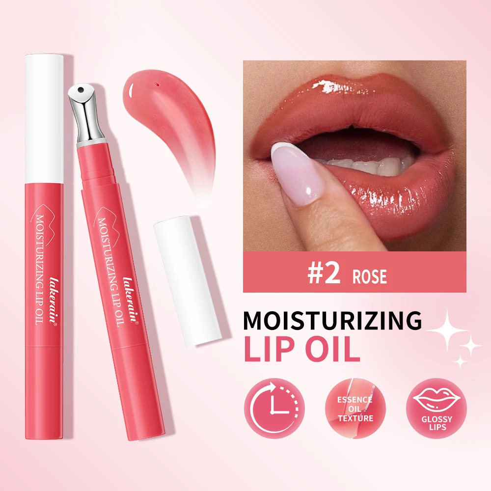 Moisturizing Lip Gloss Plumping Long Lasting Transparent Lipstick Tint Oil Care Makeup Cosmetics Natural Glossy Look Gifts
