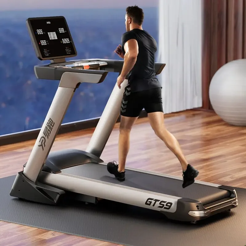 

2023 Hot Sale Semi Commercial Treadmill Smart Running Machine Nice Look Strong Treadmill Running Factory Price