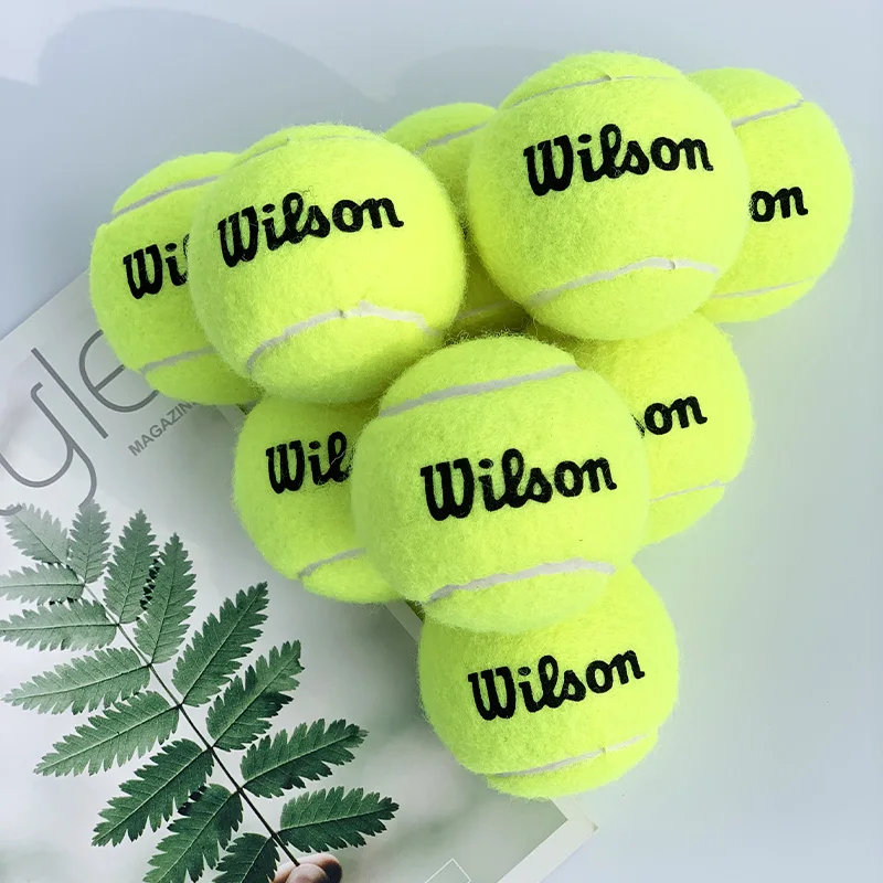 6/12pcs Tennis Balls with Mesh Carry Bag Practice Ball High Elasticity Playing Balls Outdoor Training Sports Competition