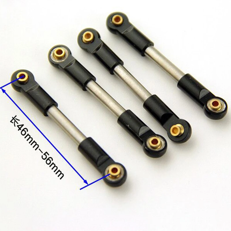 Metal Rear Axle Suspension Ball Head Tie Rod Refit for 1/14 Tamiya RC Truck Trailer Scania 770S Actros Volvo MAN LESU DIY Part