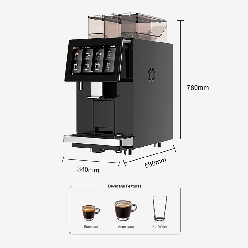 Factory Wholesale Smart Commercial Espresso Machine Commercial Large-Scale Coffee Solution Fully Automatic Coffee Machine