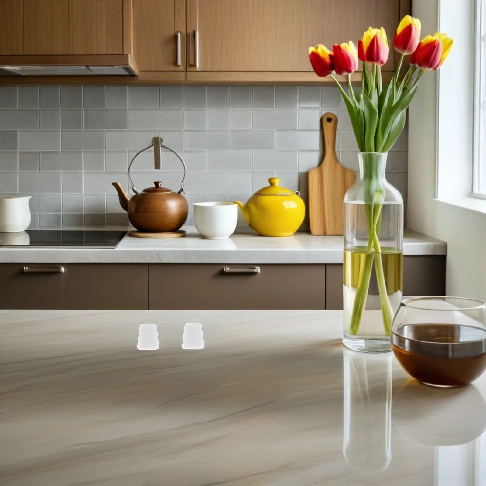 

50Pcs Kitchen Sink Grid Feet Non-Slip Rubber Protector Rack Replacement Feet for Draining Basket Dish Drying Rack Sink