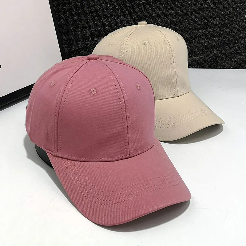 New Women\'s Baseball Cap Spring and Summer Embroidery Letters Simple Peaked Caps Men\'s Autumn Couple Personality Fashion Sun Hat