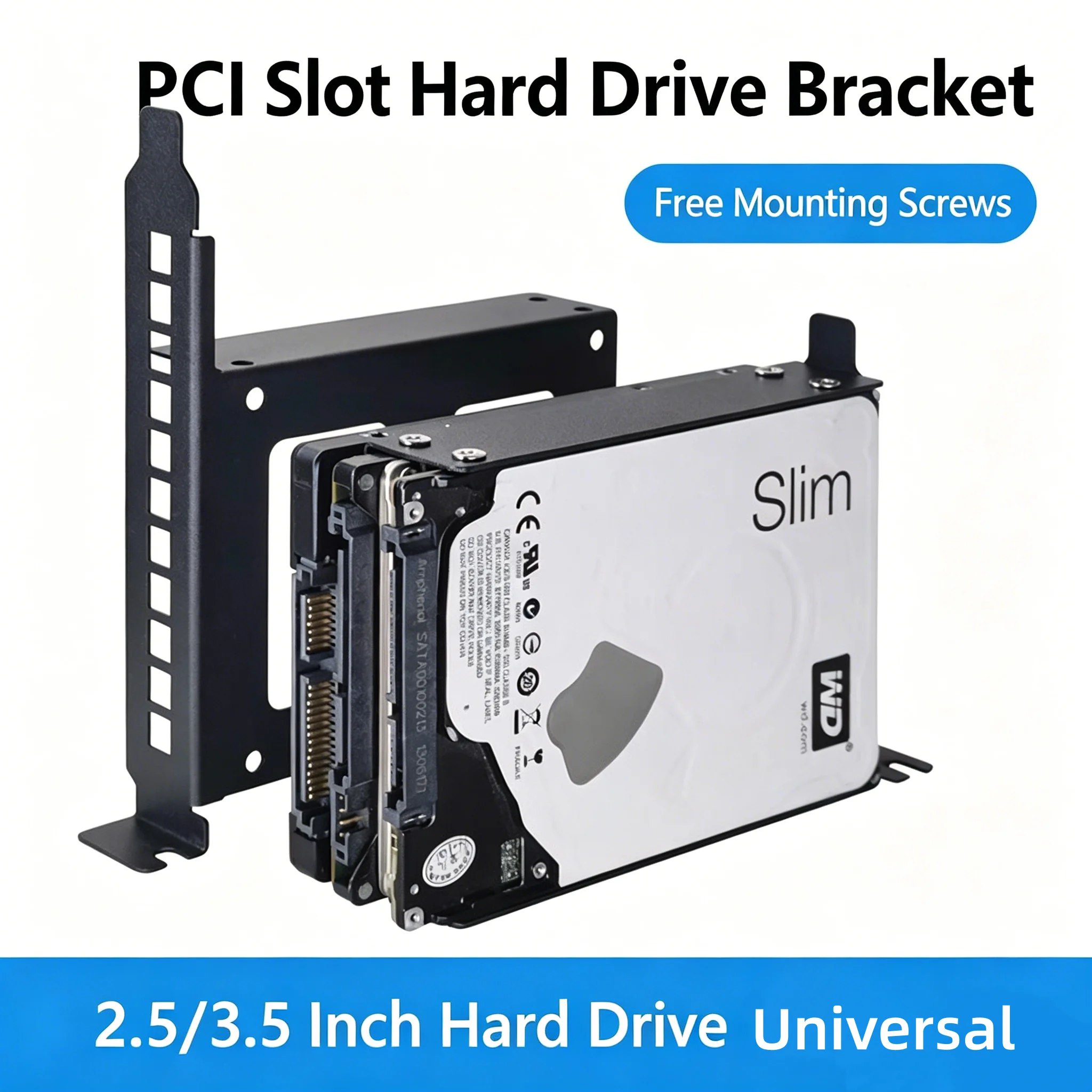 Metal Hard Disk HD Bracket for 2.5