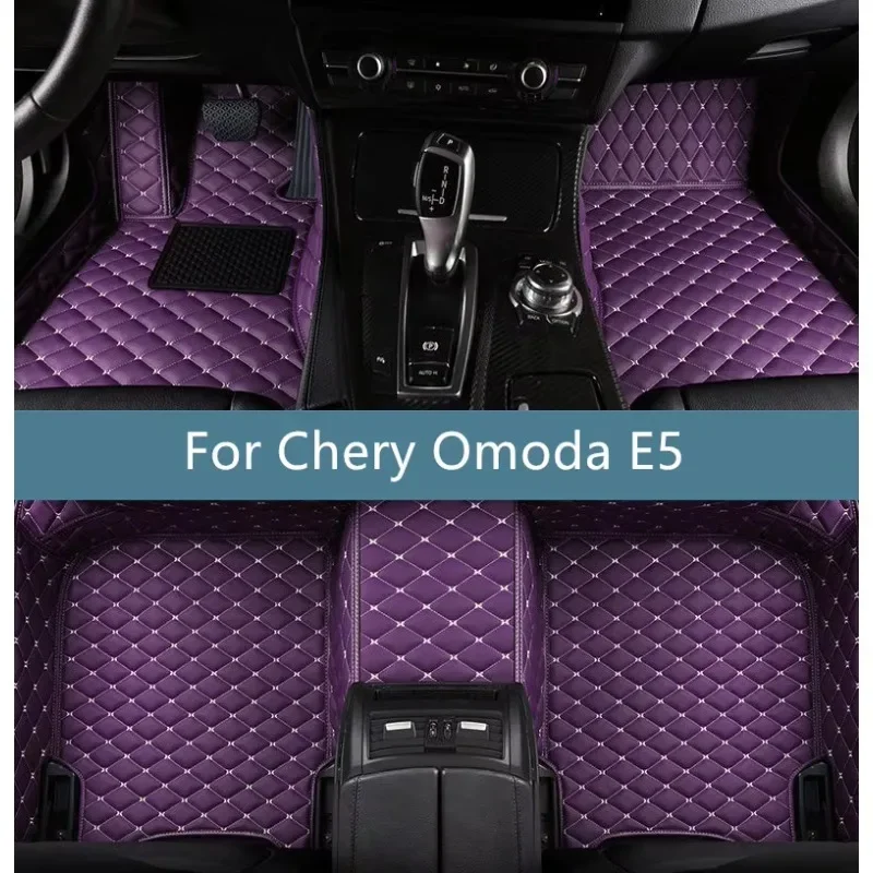 

Полный комплект автомобильных ковриков для Chery Omoda E5 2023-2028: аксессуары для интерьера автомобиля