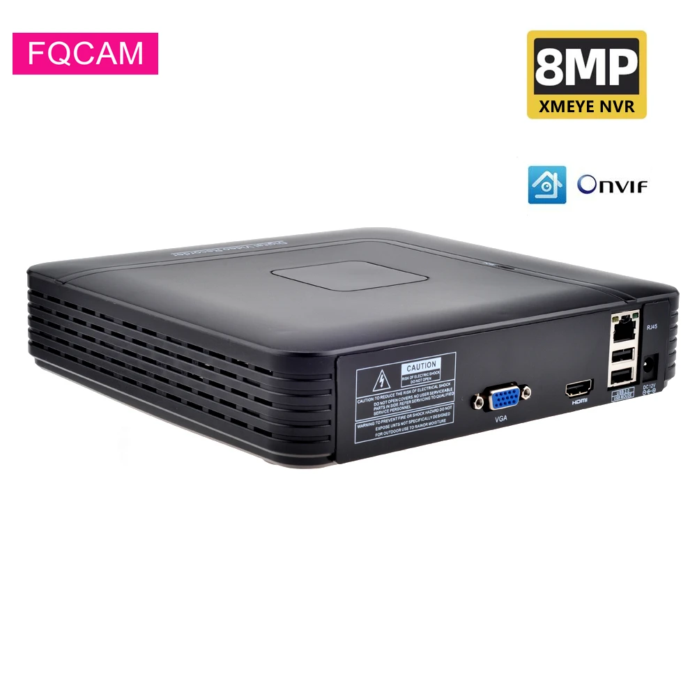 

Мини-8MP NVR ONVIF XMEye 9/16-канальный 4K сетевой видеорегистратор видеонаблюдения с обнаружением движения для 4-мегапиксельной 5-мегапиксельной 8-мегапиксельной IP-камеры