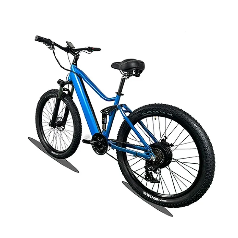 

27.5 Inch Tire 750W 48V 10.4AH Lithium Battery 7 Speed ZOOM Disc Break EBike Full Suspension Electric Mountain Bike Carbon Fiber
