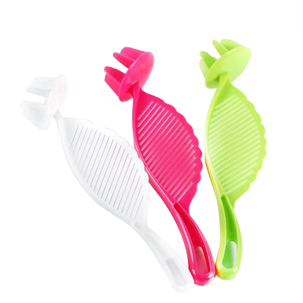 

3pcs Rice Washer Strainer Lightweight Ergonomic Design Easy Handling Food Grade Plastic Drainage Function Portable