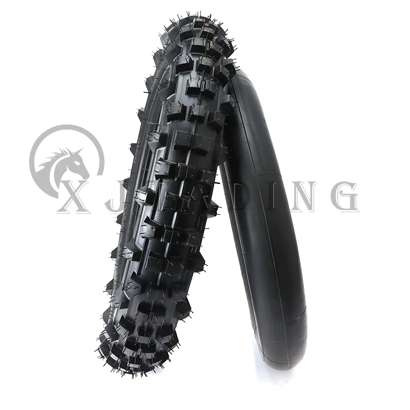 Motorcycle 12 inch Rear Wheel Off Road Tire 80/100-12 (3.00-12)  Out Tyre Inner Tube for Kayo BSE Motocross Dirt Pit Bike parts